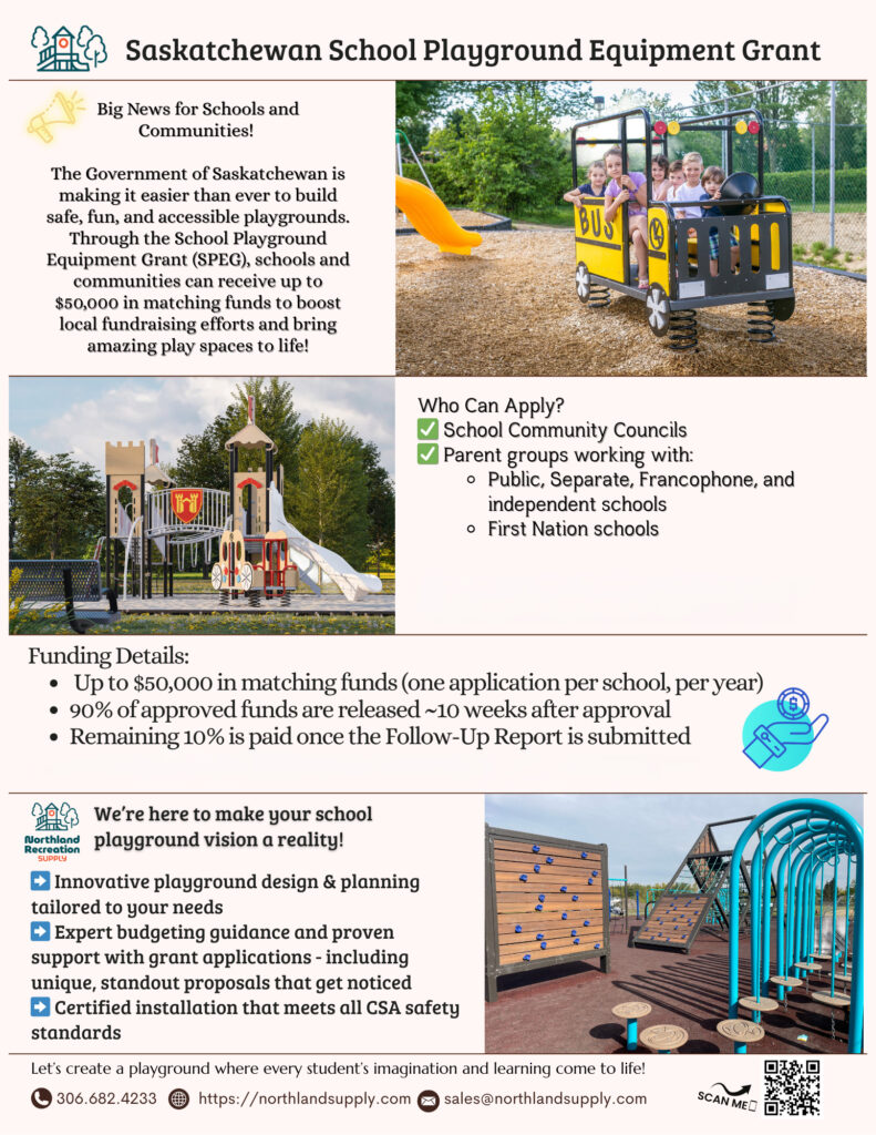SK Schools Playground Equipment Grant